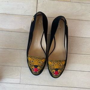 Charlotte Olympia Women’s Tiger Loafers